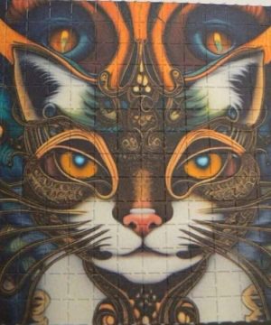 Cat Face Lsd Blotter