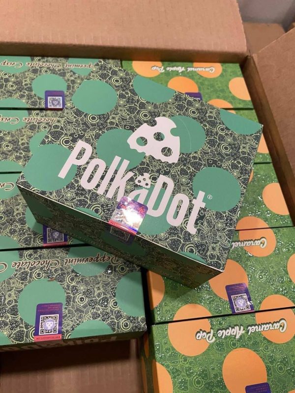 Polka Dot Mushroom Chocolate Bar (10,000mg)